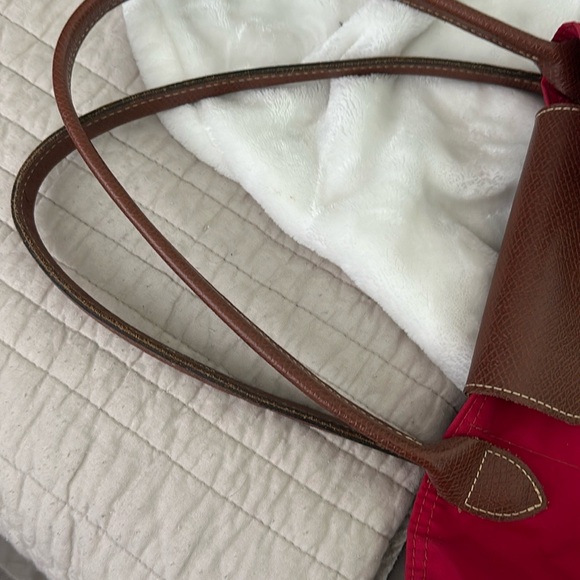 Longchamp red tote bag - Picture 6 of 7